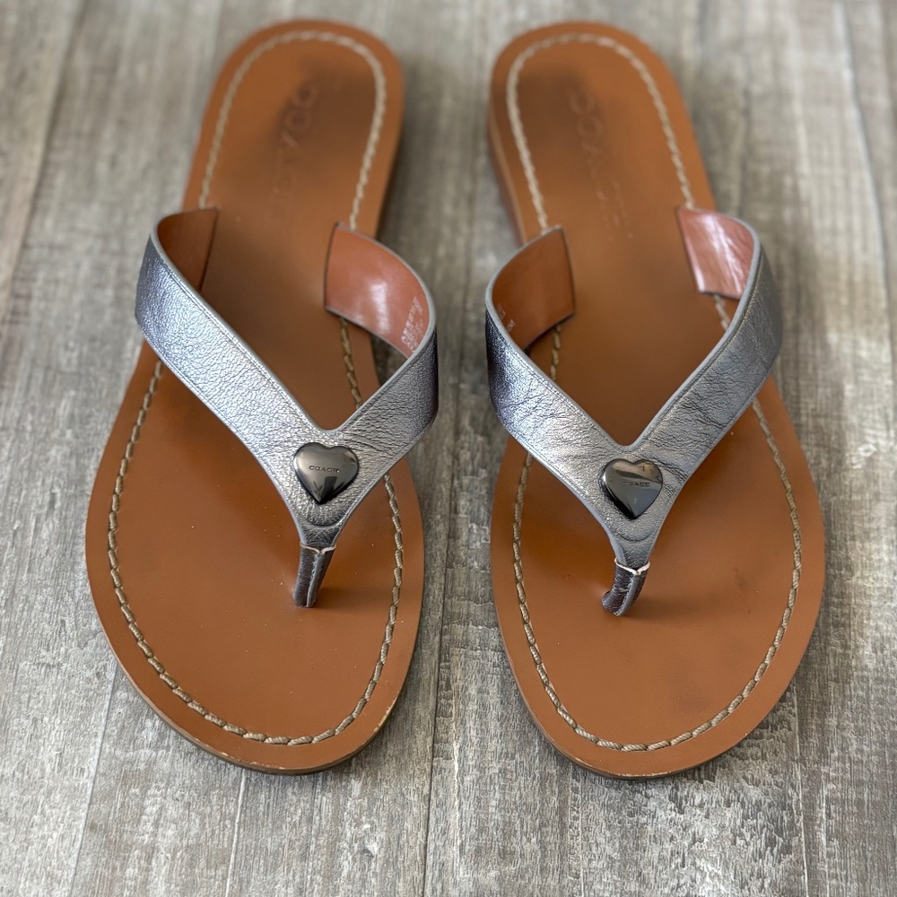 Coach sandals size 5